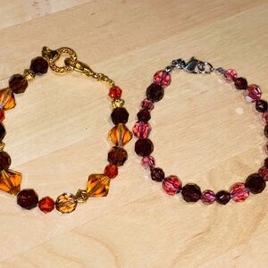 Genuine Swarovski Jewelry - Price includes 2 bracelets!